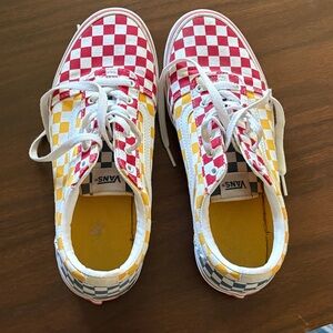 Vans Multicolor Checkerboard Sneakers